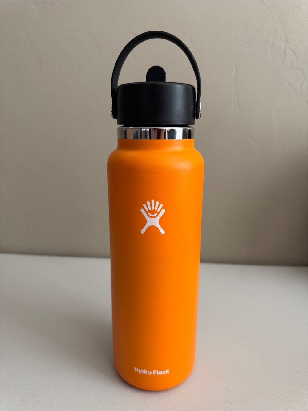 Hydro Flask Bright Orange Insulated Bottle
